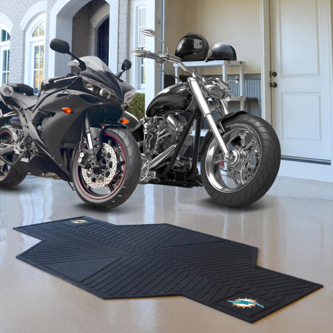 Miami Dolphins Motorcycle Mat 82.5"x42" 