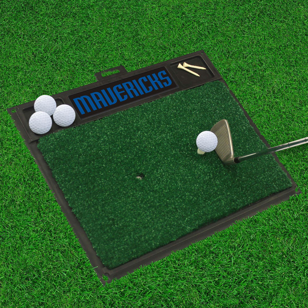 Dallas Mavericks Golf Hitting Mat 20" x 17" 