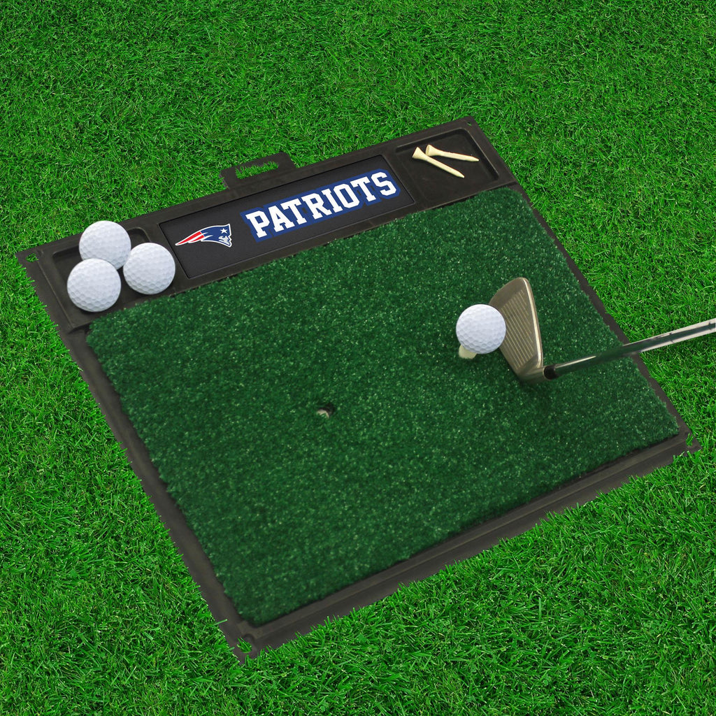 New England Patriots Golf Hitting Mat 20" x 17" 