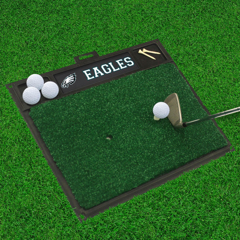 Philadelphia Eagles Golf Hitting Mat 20" x 17" 