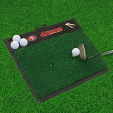 San Francisco 49ers Golf Hitting Mat 20" x 17" 