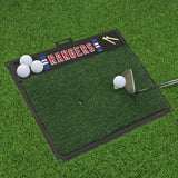 New York Rangers Golf Hitting Mat 20" x 17" 