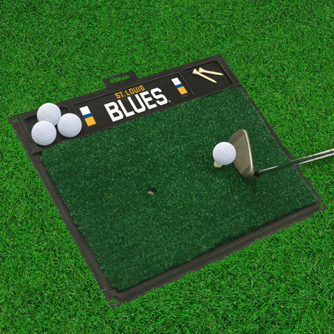 St. Louis Blues Golf Hitting Mat 20" x 17" 