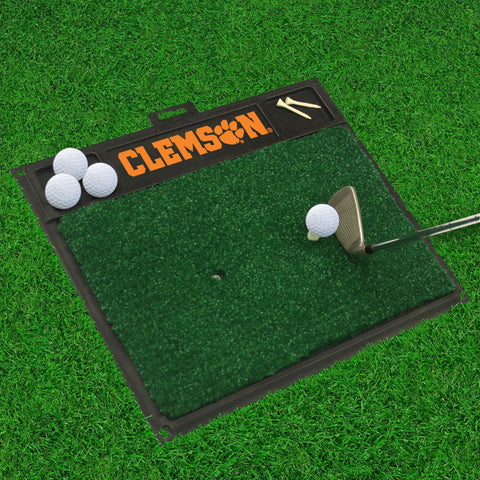 Clemson Tigers Golf Hitting Mat 20" x 17" 