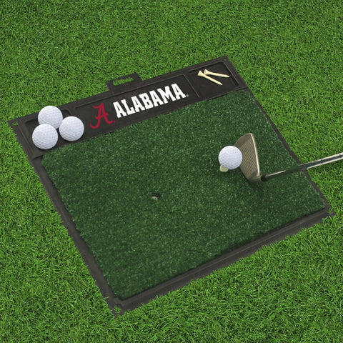 Alabama Crimson Tide Golf Hitting Mat 20" x 17" 