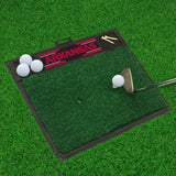 Arkansas Razorbacks Golf Hitting Mat 20" x 17" 