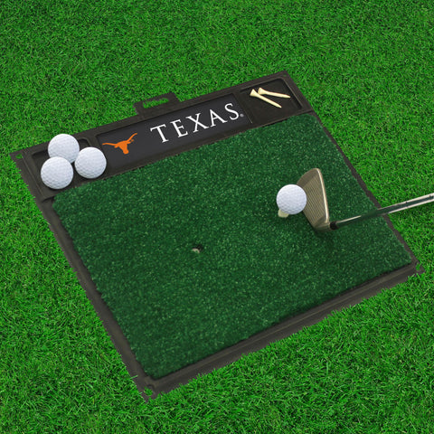 Texas Longhorns Golf Hitting Mat 20" x 17" 
