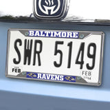 Baltimore Ravens License Plate Frame 6.25"x12.25" 