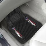 Houston Texans 2 pc Deluxe Car Mat Set 21"x27" 