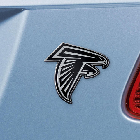 Atlanta Falcons Chrome Emblem 3"x3.2" 