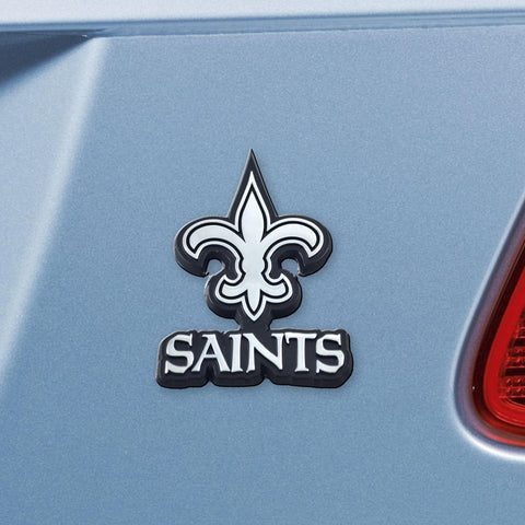 New Orleans Saints Chrome Emblem 3"x3.2" 