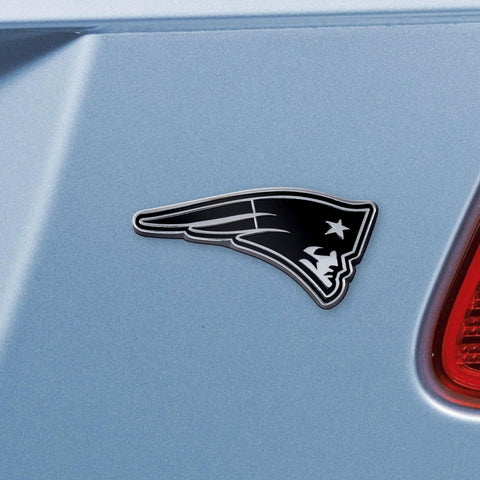 New England Patriots Chrome Emblem 3"x3.2" 