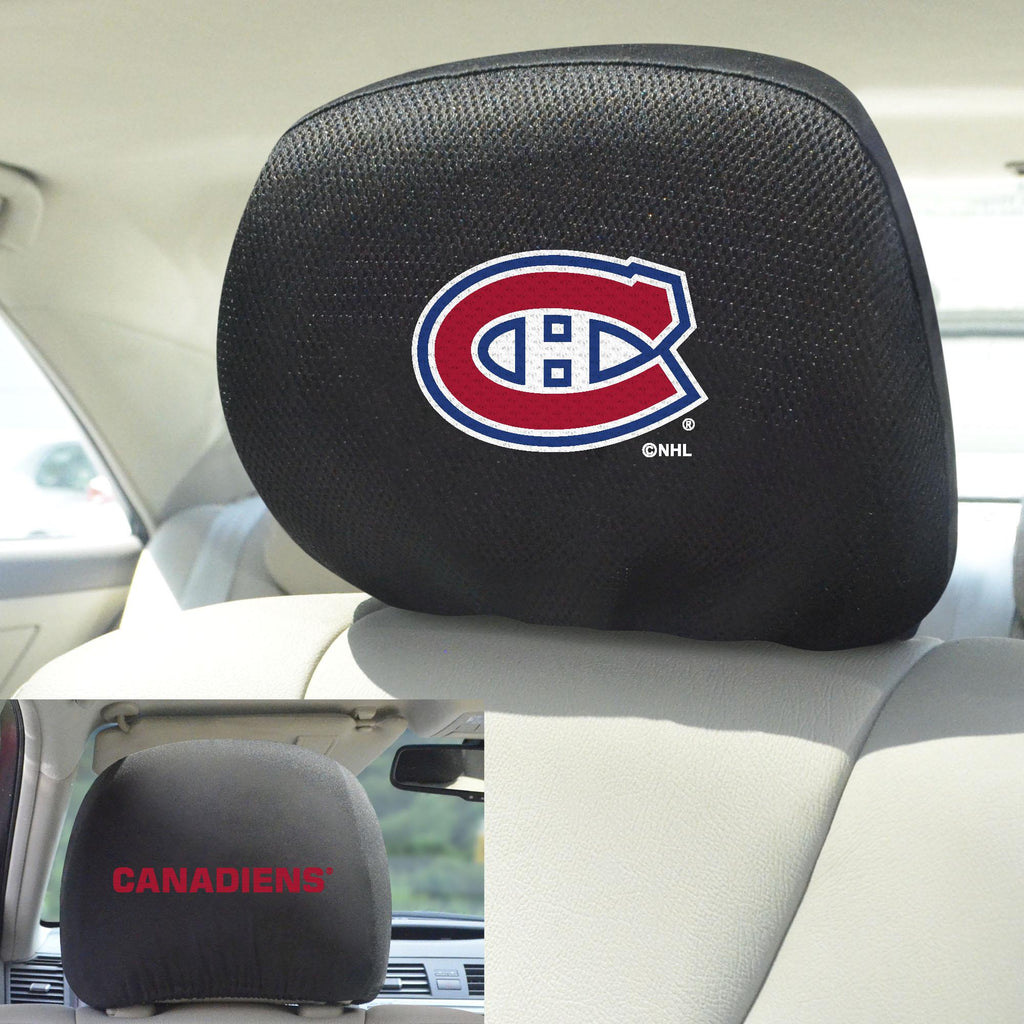 Montreal Canadiens Head Rest Cover 10"x13" 