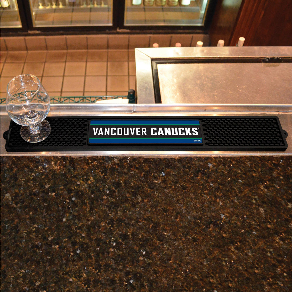 Vancouver Canucks Drink Mat 3.25"x24" 