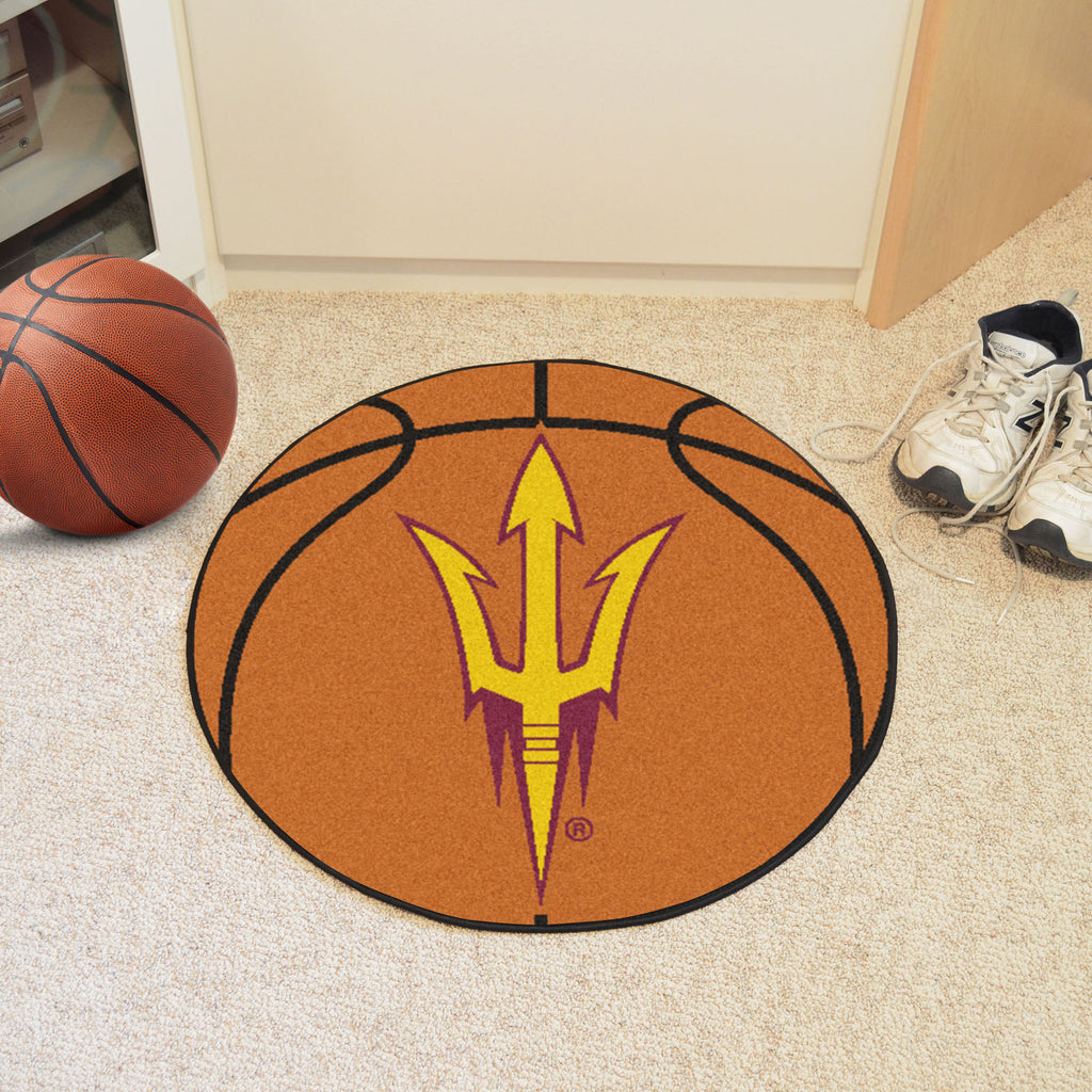 Arizona State Basketball Mat 27" diameter