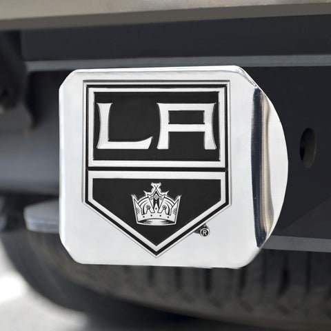 Los Angeles Kings Hitch Cover Chrome on Chrome 3.4"x4" 