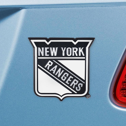 New York Rangers Chrome Emblem 3"x3.2" 