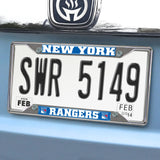 New York Rangers License Plate Frame 6.25"x12.25" 