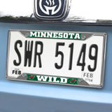 Minnesota Wild License Plate Frame 6.25"x12.25" 