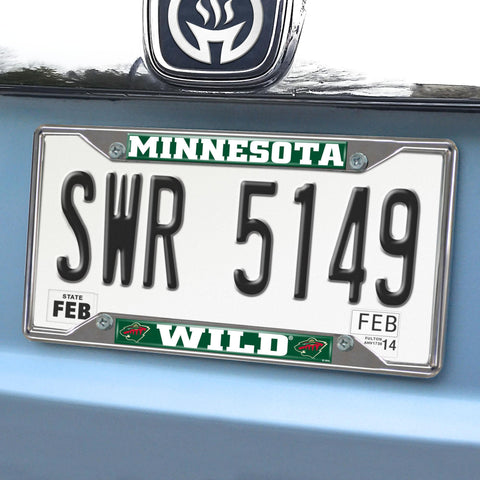Minnesota Wild License Plate Frame 6.25"x12.25" 