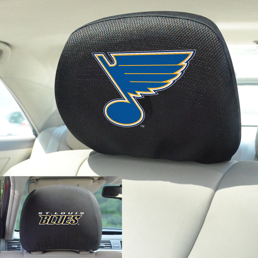 St. Louis Blues Head Rest Cover 10"x13" 