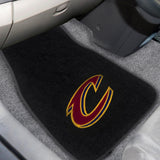 Cleveland Cavaliers 2 pc Embroidered Car Mat Set 17"x25.5" 