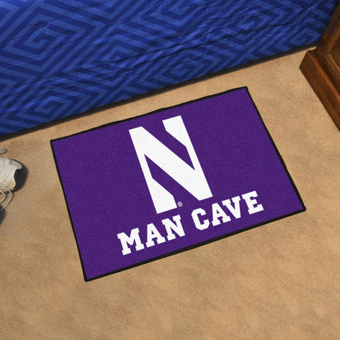 Northwestern Wildcats Man Cave Starter 19"x30" 