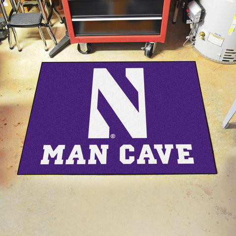 Northwestern Wildcats Man Cave All Star 33.75"x42.5" 