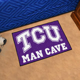 Texas Christian Horned Frogs Man Cave Starter 19"x30" 