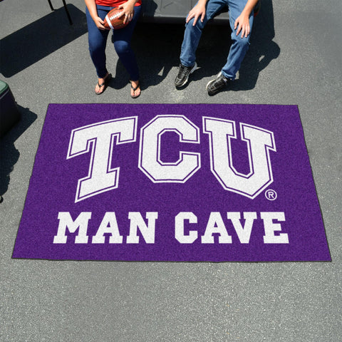 Texas Christian Horned Frogs Man Cave UltiMat 59.5"x94.5" 