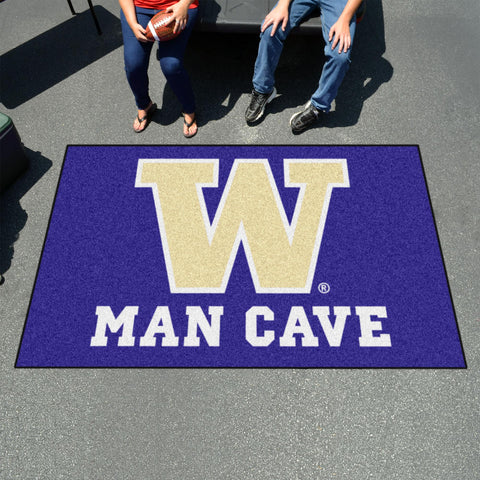 Washington Huskies Man Cave UltiMat 59.5"x94.5" 