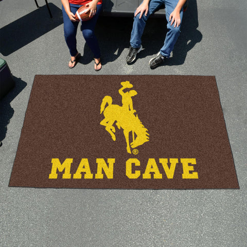 Wyoming Cowboys Man Cave UltiMat 59.5"x94.5" 