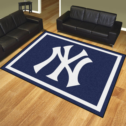 New York Yankees 8x10 Rug 87"x117"
