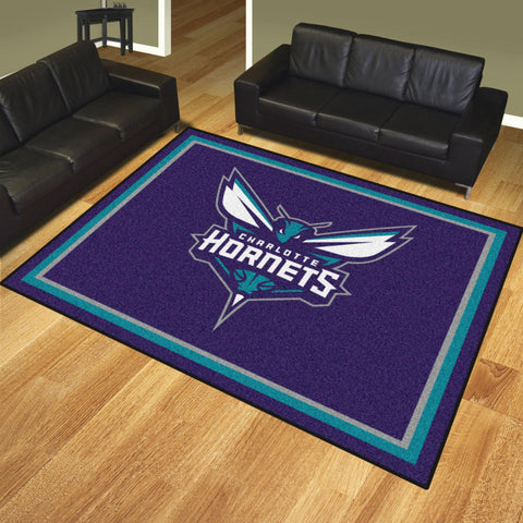 North Carolina Tar Heels Hornets 8x10 Rug 87"x117" 