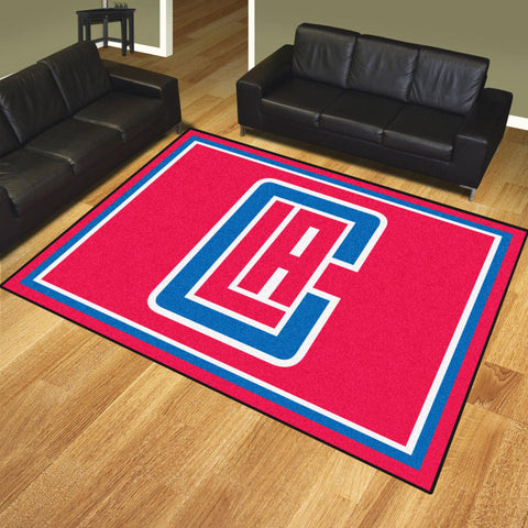 Los Angeles Clippers 8x10 Rug 87"x117" 
