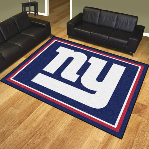 New York Giants 8x10 Rug 87"x117" 