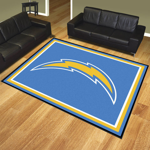 Los Angeles Chargers 8x10 Rug 87"x117" 