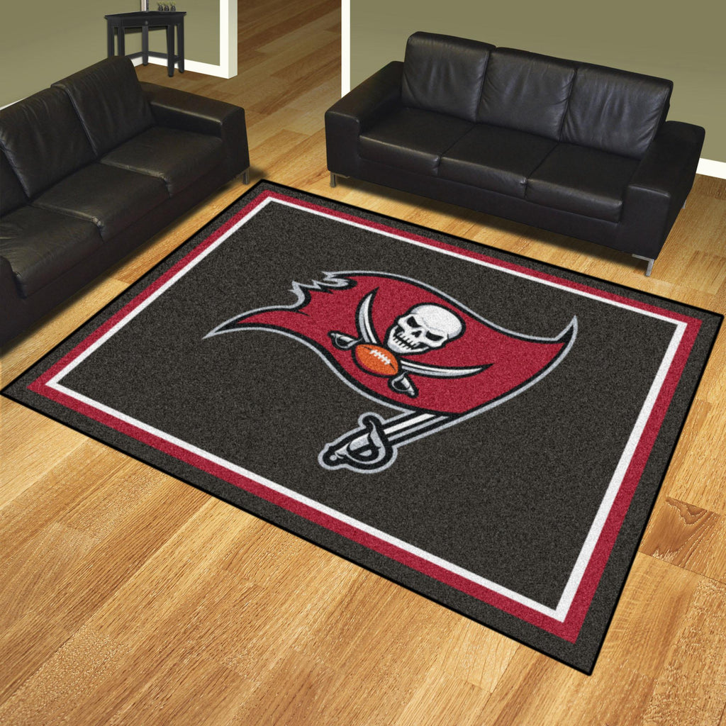 Tampa Bay Buccaneers 8x10 Rug 87"x117" 