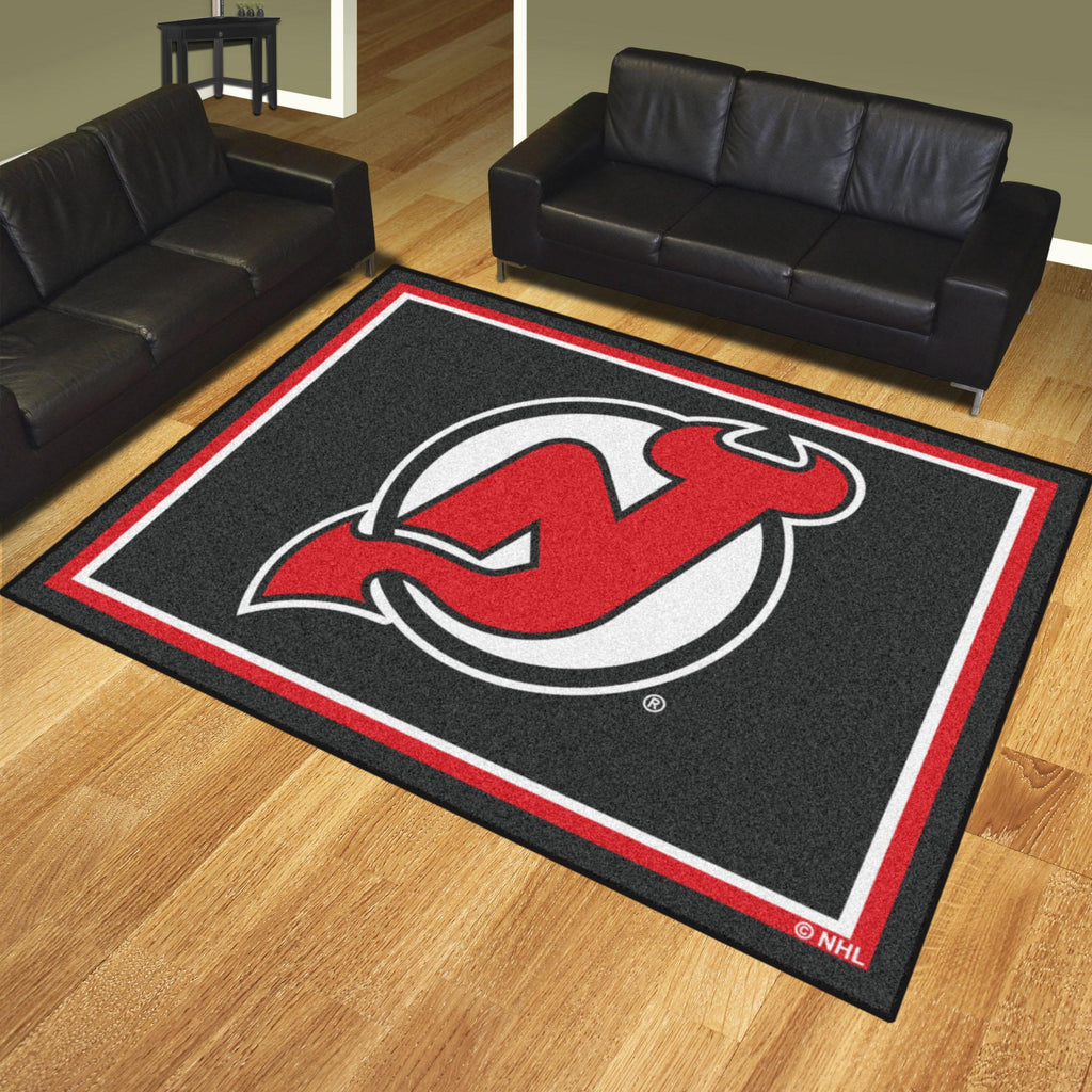 New Jersey Devils 8x10 Rug 87"x117" 