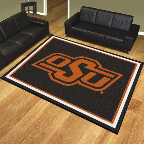 Oklahoma State Cowboys 8x10 Rug 87"x117" 