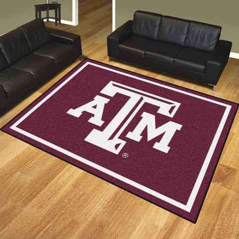 Texas A&M Aggies 8x10 Rug 87"x117" 