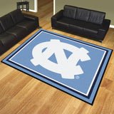 North Carolina Tar Heels 8x10 Rug 87"x117" 