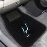 San Antonio Spurs 2 pc Embroidered Car Mat Set 17"x25.5" 