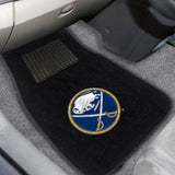 Buffalo Sabres 2 pc Embroidered Car Mat Set 17"x25.5" 