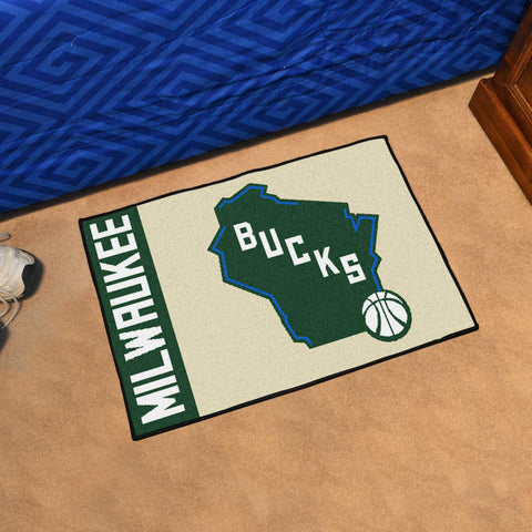 Milwaukee Bucks Uniform Starter Mat 19"x30" 