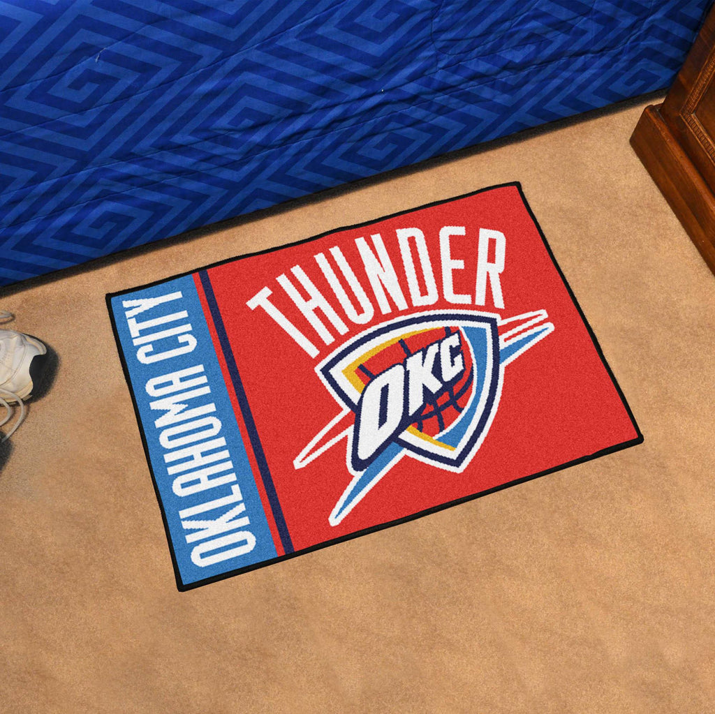 Oklahoma City Thunder Uniform Starter Mat 19"x30" 