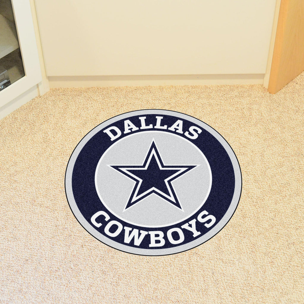 Dallas Cowboys Roundel Mat 27" diameter 