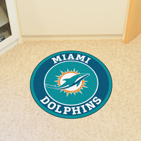 Miami Dolphins Roundel Mat 27" diameter 