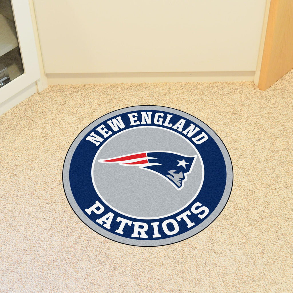 New England Patriots Roundel Mat 27" diameter 