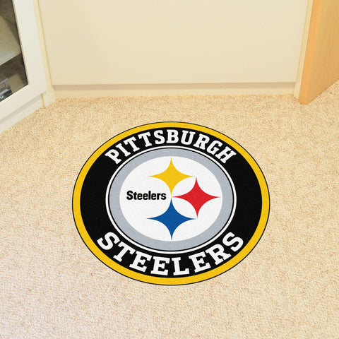 Pittsburgh Steelers Roundel Mat 27" diameter 